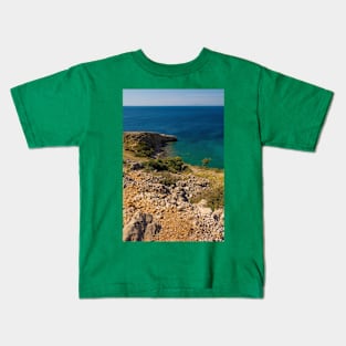 Coast Near Stara Baska, Krk, Croatia Kids T-Shirt